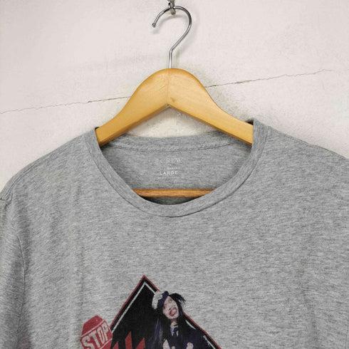 ジェイクルー J.CREW フロントプリントバンドTシャツ メンズ JPN:L