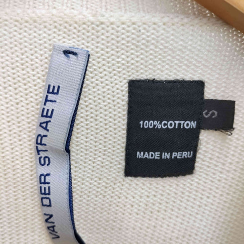ヴァンダルストラット VAN DER STRAETE ペルー製 コットン S/S ニット レディース import:S