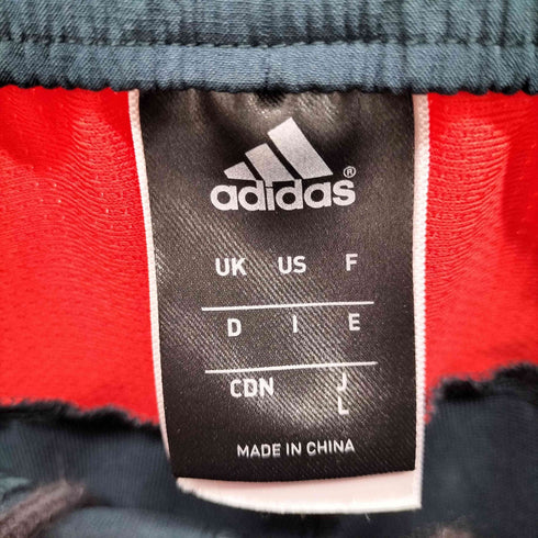 アディダス adidas フロントロゴプリント ナイロンパンツ メンズ JPN:L