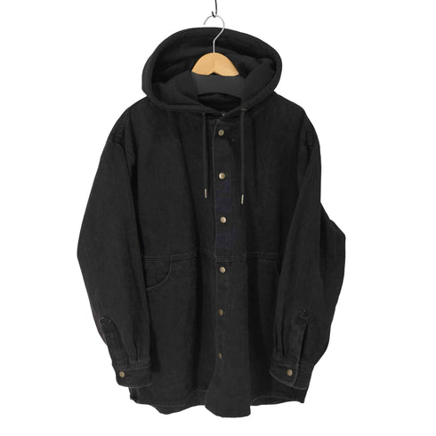 MARKM バックプリント スウェットフードダックジャケット メンズ 3