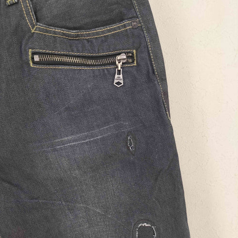 LEE COOPER コーティングジップギミックデニムパンツ メンズ 32/32