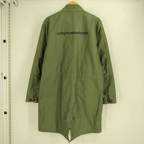 ユニフォームエクスペリメント uniform experiment 17aw UEN MILITARY STAND COLLAR COAT メンズ 4