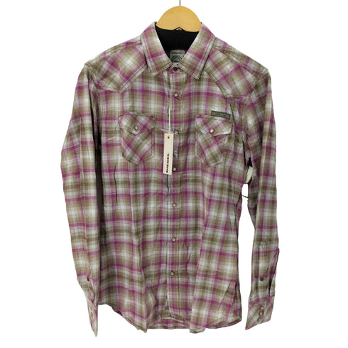 ディーゼル DIESEL L/S ウエスタンチェックシャツ メンズ import:S