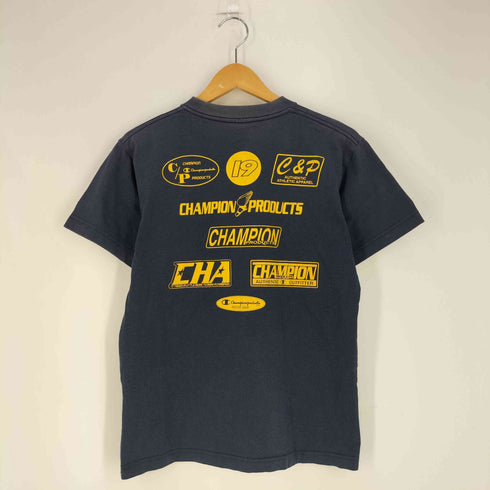チャンピオン Champion USA製 両面プリント クルーネックTシャツ メンズ import:S