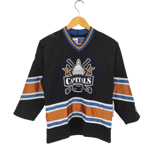 シーシーエム CCM NHL WASHINGTON CAPITALS OVECHKIN 8 ゲームシャツ メンズ S/M