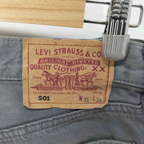 リーバイス Levis 90S MADE IN SPAIN ボタン裏295 501 ストレートデニムパンツ メンズ 31/34