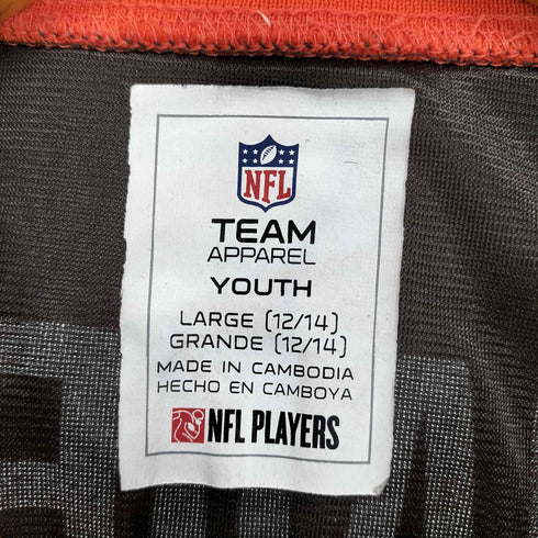 チームアパレル NFL TEAM APPAREL CLEVELAND HADEN 23 ゲームシャツ メンズ JPN:L