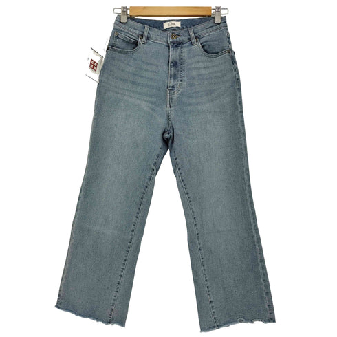 Q.anos リラックスワイドデニムパンツ レディース 0