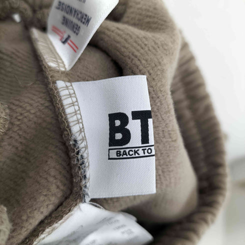 バックトゥザフィールド BACK TO THE FIELD 3Dロゴ刺繍サイドカットスウェットパンツ レディース FREE