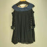アンダーカバー UNDERCOVER 13AW Anatomicouture シルク オフショルダー 解体 チュニック ミニ丈ワンピース ブラウス レディース JPN:1