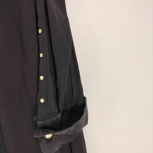 アンダーカバー UNDERCOVER 13AW Anatomicouture シルク オフショルダー 解体 チュニック ミニ丈ワンピース ブラウス レディース JPN:1