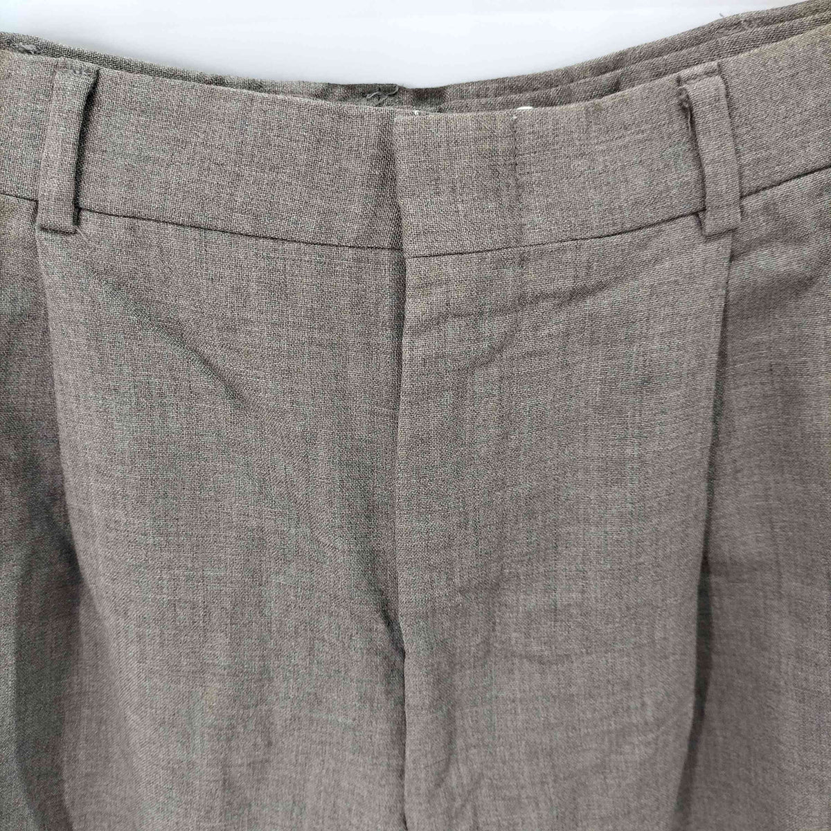 usa製 LANDS' END 2タック ウール スラックスパンツ ランズエンド LANDS'END - 90s USA製 LANDS' END ランズエンド 2タックウール