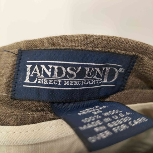 ランズエンド LANDS END 90S USA製 2タックスラックスパンツ メンズ US:34-35