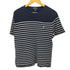 ポロラルフローレン POLO RALPH LAUREN ポニー刺繍 ボーダー S/S クルーネック Tシャツ インドコットン メンズ import:XL