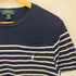ポロラルフローレン POLO RALPH LAUREN ポニー刺繍 ボーダー S/S クルーネック Tシャツ インドコットン メンズ import:XL