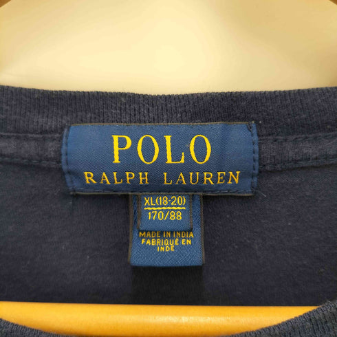 ポロラルフローレン POLO RALPH LAUREN ポニー刺繍 ボーダー S/S クルーネック Tシャツ インドコットン メンズ import:XL