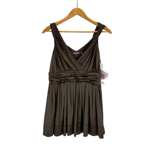 ダナキャランニューヨーク DKNY シルクカットソー レディース US:6