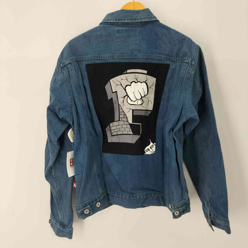 パンクドランカーズ PUNK DRUNKERS バックデザイン デニムジャケット メンズ JPN:M