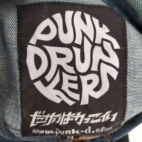 パンクドランカーズ PUNK DRUNKERS バックデザイン デニムジャケット メンズ JPN:M