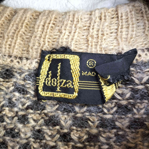 DOLZA フランス製 フェイクレイヤーニット メンズ