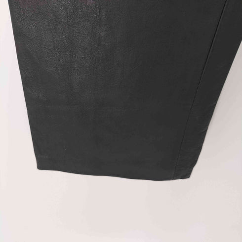 GENUINE LEATHER 本革レザーパンツ レディース 28