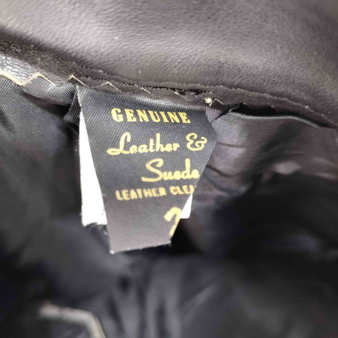 GENUINE LEATHER 本革レザーパンツ レディース 28