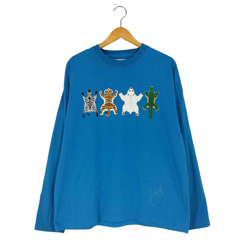 コリスコ CORISCO アニマルプリント ロングスリーブTシャツ メンズ JPN:L