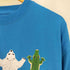 コリスコ CORISCO アニマルプリント ロングスリーブTシャツ メンズ JPN:L