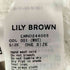 リリーブラウン Lily Brown ネップシアーニットキャミワンピース レディース ONE SIZE