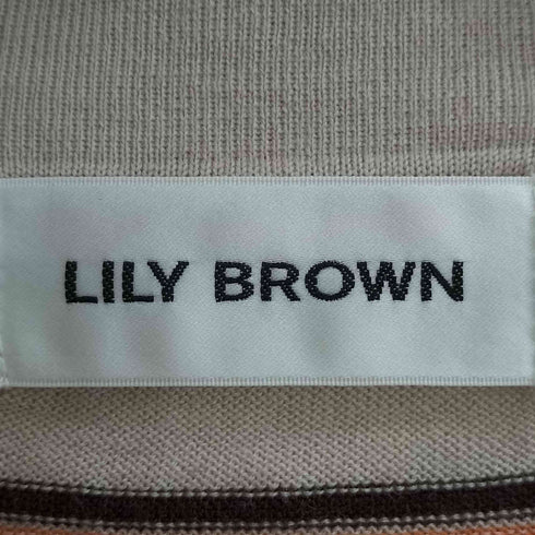 リリーブラウン Lily Brown セミシアーラガーニット レディース ONE SIZE