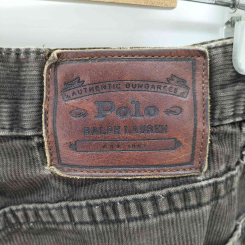 ポロバイラルフローレン Polo by RALPH LAUREN コーデュロイ ジップフライ ストレートパンツ レディース