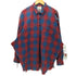ザラ ZARA ORIGINAL DENIM 1975 カットオフ L/S チェック ワークシャツジャケット メンズ FR:42