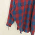 ザラ ZARA ORIGINAL DENIM 1975 カットオフ L/S チェック ワークシャツジャケット メンズ FR:42