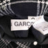 コムデギャルソン COMME des GARCONS 変形切替 チェック ウールナイロンスカート レディース JPN:S