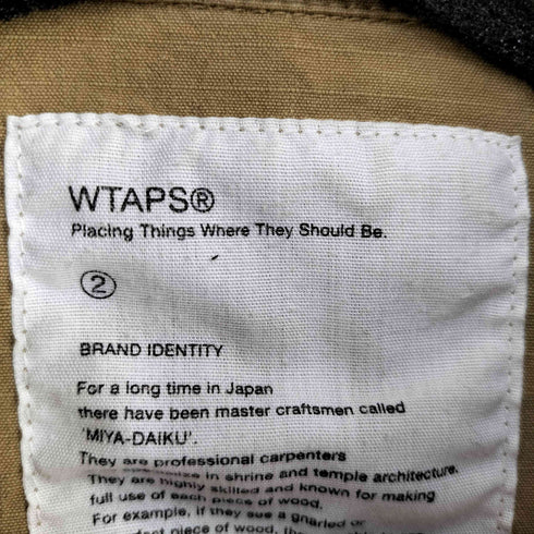 ダブルタップス WTAPS BUDS LS/SHIRTS メンズ JPN:2