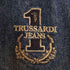 トラサルディ ジーンズ TRUSSARDI JEANS イタリア製 ポケット刺繍 テーパードデニムパンツ メンズ 31 45