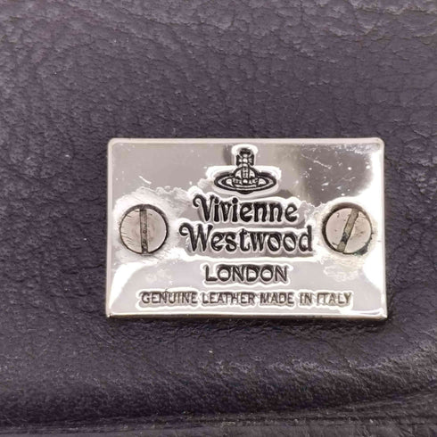 ヴィヴィアンウエストウッドロンドン Vivienne Westwood LONDON レザー 二つ折り ロングウォレット メンズ