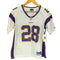 リーボック Reebok NFL VIKINGS PETERSON 28 ゲームシャツ メンズ JPN:L