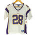 リーボック Reebok NFL VIKINGS PETERSON 28 ゲームシャツ メンズ JPN:L