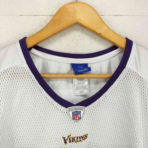 リーボック Reebok NFL VIKINGS PETERSON 28 ゲームシャツ メンズ JPN:L