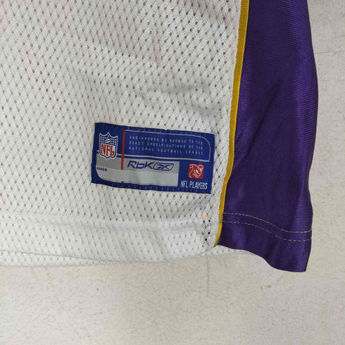 リーボック Reebok NFL VIKINGS PETERSON 28 ゲームシャツ メンズ JPN:L