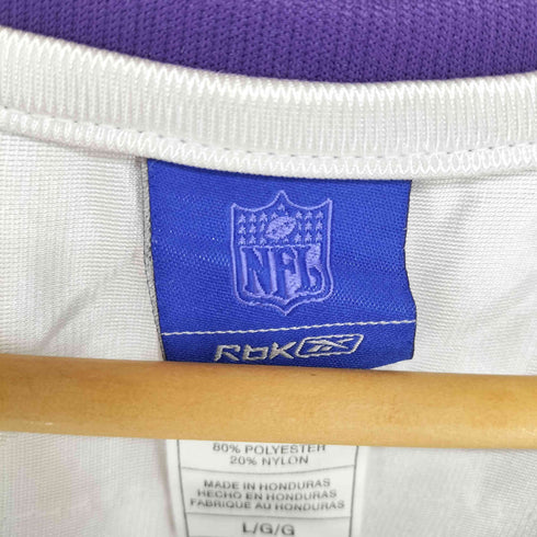 リーボック Reebok NFL VIKINGS PETERSON 28 ゲームシャツ メンズ JPN:L