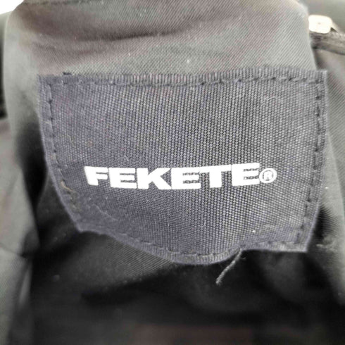 フェケテ FEKETE WIDE STRAP SHOULDER BAG/フェイクレザー メンズ