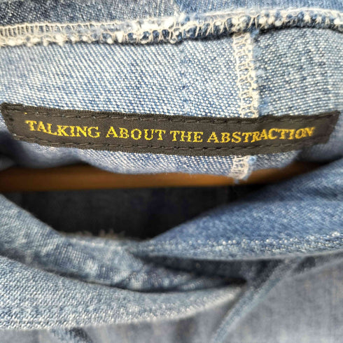 トーキングアバウトザアブストラクション TALKING ABOUT THE ABSTRACTION サイドジップ プルオーバーパッチワークパーカー メンズ 1
