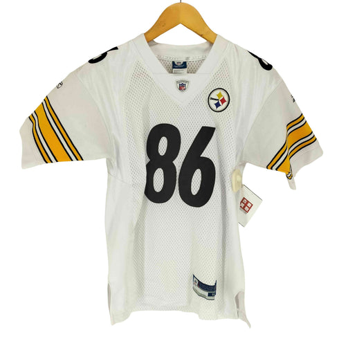 リーボック Reebok NFL STEELERS WARD 86 ゲームシャツ メンズ JPN:M