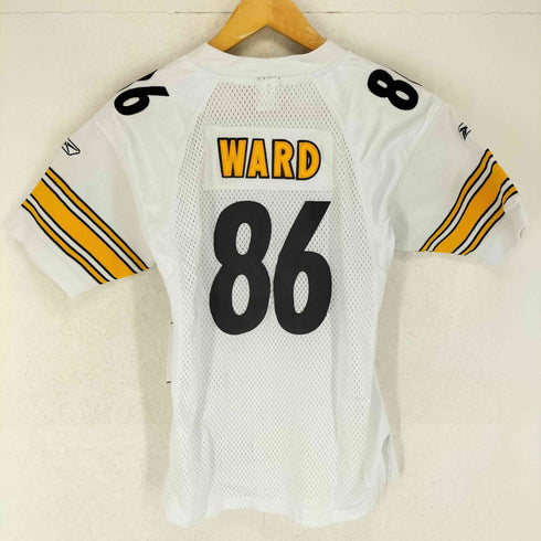 リーボック Reebok NFL STEELERS WARD 86 ゲームシャツ メンズ JPN:M