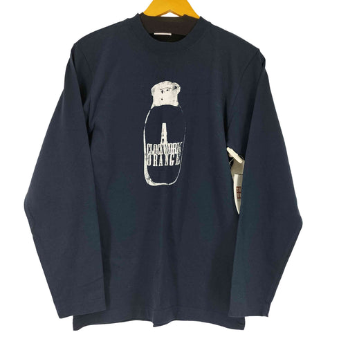 ヘインズ Hanes フロントプリント L/S Tシャツ メンズ import:S