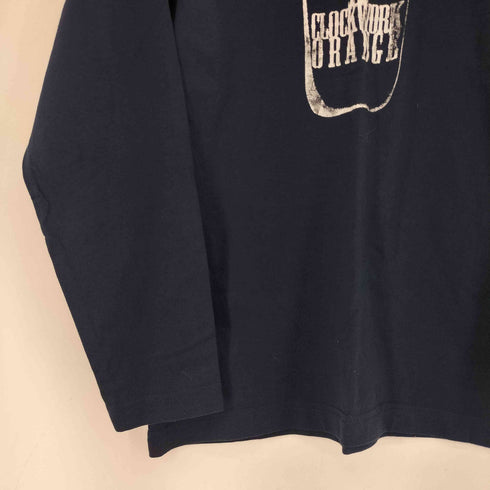 ヘインズ Hanes フロントプリント L/S Tシャツ メンズ import:S