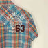 ジャックローズ JACKROSE コットン フラップポケット 両面ワッペン デザイン チェック柄 S/S ウエスタン シャツ メンズ JPN:4