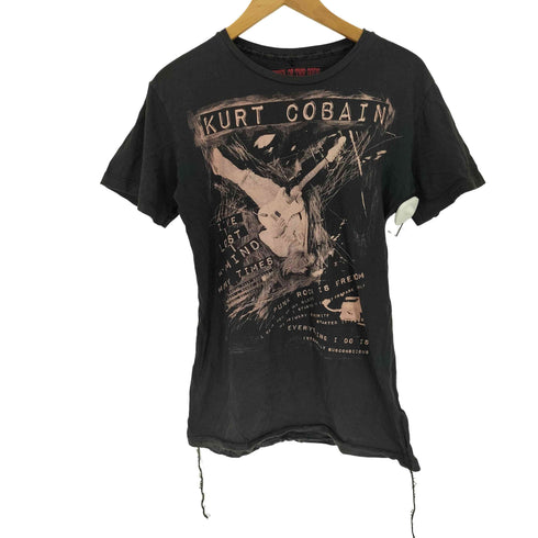 HOUSE OF THE GODS アーティスト プリント Tシャツ ボロ メンズ import:S